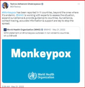 Monkeypox के आपातकाल पर WHO की घोषणा, संक्रमण से बचाव के उपायों को अपनाएं