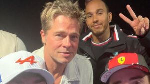 Hollywood Star Brad Pitt Takes Over British Grand Prix for Film Project